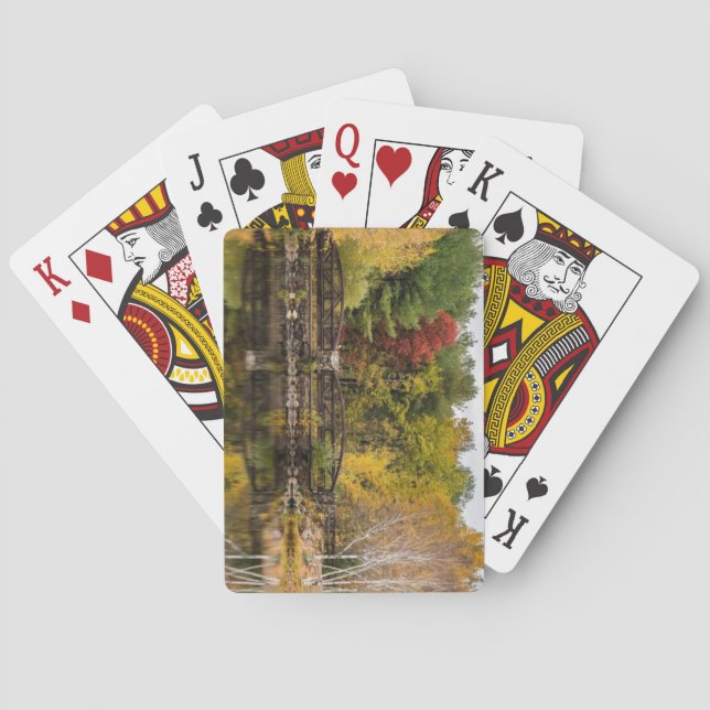 Lincoln Woods Staat Park, Rhode Island Spielkarten (Rückseite)