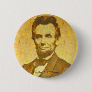 Lincolnporträt 1864 button