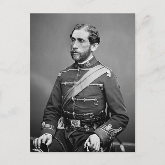 Lincolns ausländische Legion, 1860er Postkarte (Vorderseite)