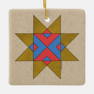 Lincolnshire Auseklis Witch Mark Keramikornament