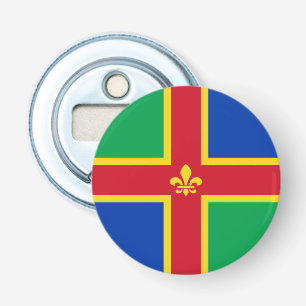 Lincolnshire-Flagge Flaschenöffner