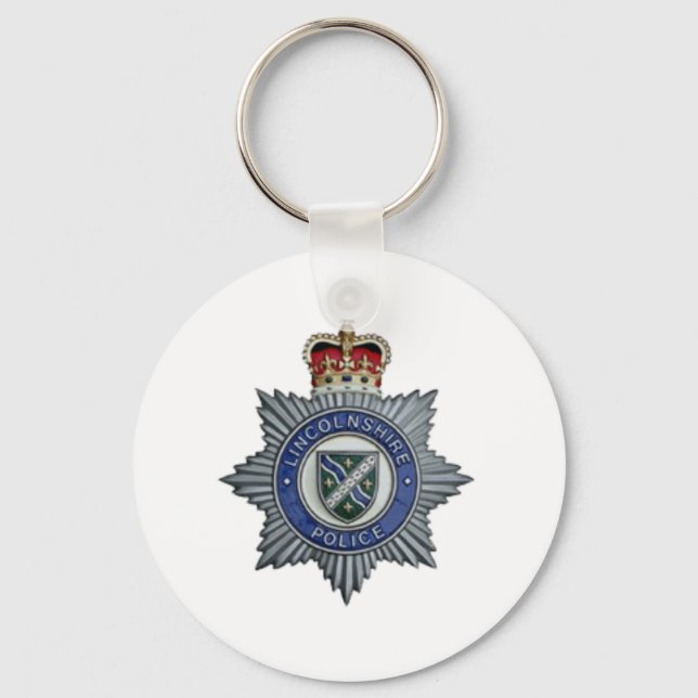 Lincolnshire Police Souvenir Schlüsselanhänger (Vorderseite)