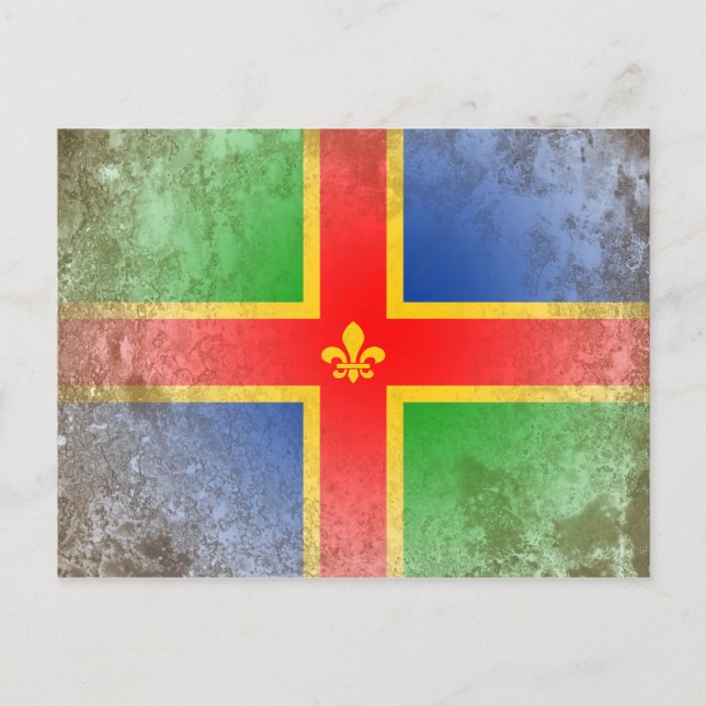Lincolnshire Postkarte (Vorderseite)