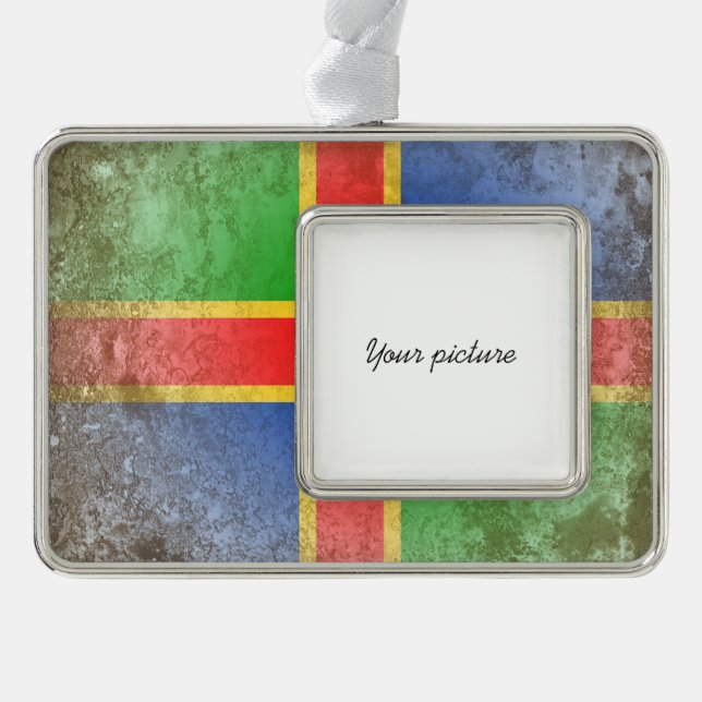 Lincolnshire Rahmen-Ornament Silber (Vorderseite)
