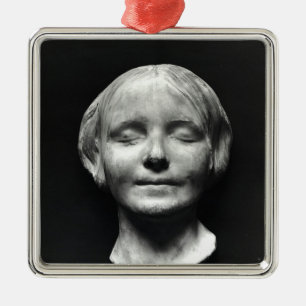 L'Inconnue de la Seine' Silbernes Ornament