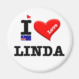 LINDA - I LIEBE MAGNET