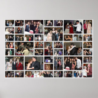 Linda und Bennetts Hochzeitsfeier Poster