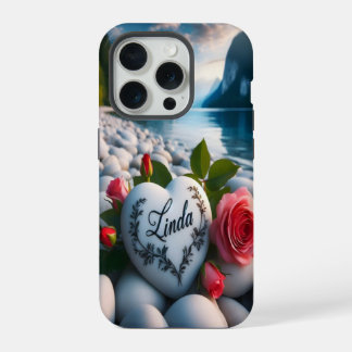 Lindas Herz unter den Bergen iPhone 15 Pro Hülle