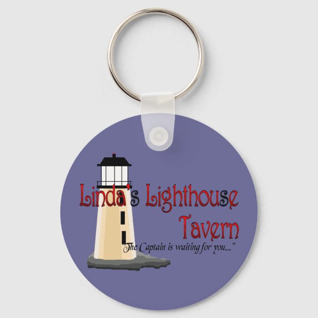 Linda's Lighthouse Schlüsselanhänger (Vorderseite)