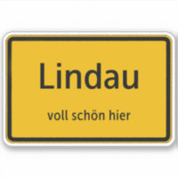 Lindau Aufkleber Sticker Autoaufkleber