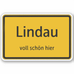 Lindau Aufkleber Sticker Autoaufkleber