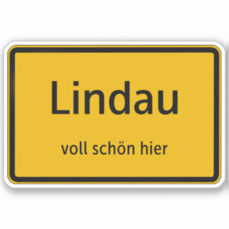 Lindau Aufkleber Sticker Autoaufkleber
