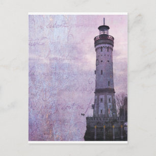 Lindau Germany Lighthouse Postkarte