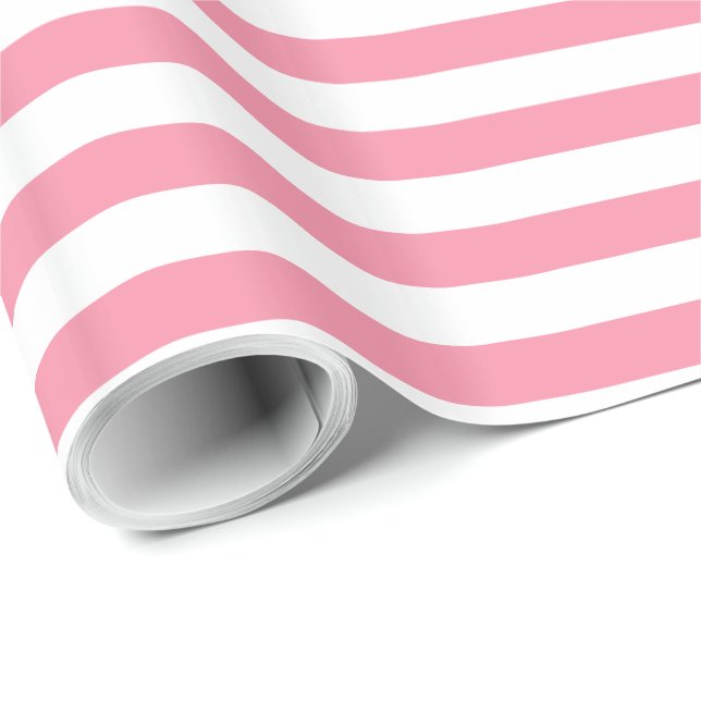 Linde Design Pink Sherbet Geschenkpapier (Rolleneckpunkt)