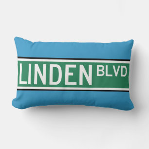 Linden Boulevard Sign Lendenkissen