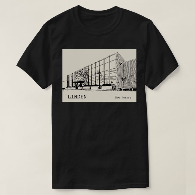 Linden New Jersey T-Shirt (Design vorne)