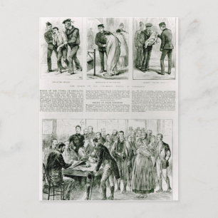 Linderung irischer Not Postkarte