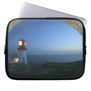 lindesnes fyr, norways most Southern point Laptopschutzhülle