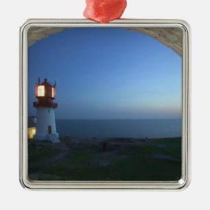 Lindesnes fyr, Norwegens südlichster Punkt Ornament Aus Metall
