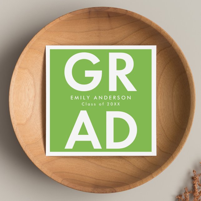 Lindgrün | Fett Grad Abschluss Serviette (Von Creator hochgeladen)