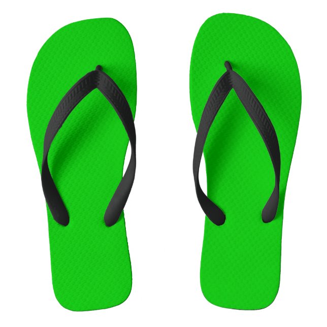 Lindgrün Flip Flops (Fußbett)