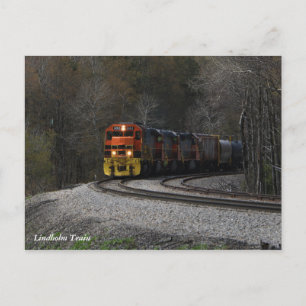 Lindholm Train Postkarte