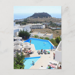 Lindos Gardens Postkarte