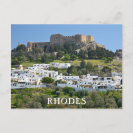 Lindos, Insel Rhodos, Griechenland Postkarte