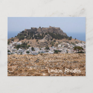 Lindos, Rhodes Postkarte