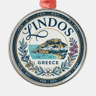 Lindos, Rhodos Griechenland Ornament Aus Metall