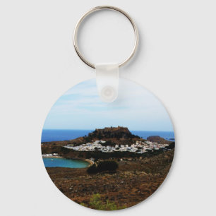 Lindos, Rhodos, Griechenland Schlüsselanhänger