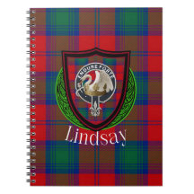 Lindsay-Schottischer-Clan-Tartan & -Wappen