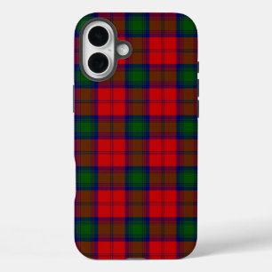 Lindsay tartan red green kariert iPhone 16 plus hülle