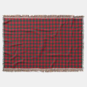 Lindsay tartan red green kariert decke