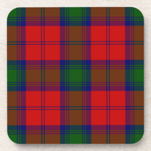 Lindsay tartan red green kariert untersetzer