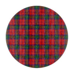 Lindsay-Tartan Rot Grün Karo Schneidebrett