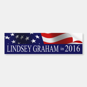 Lindsey Graham im Jahr 2016 Autoaufkleber