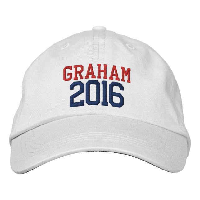 Lindsey Graham Präsident 2016 Bestickte Kappe (Vorderseite)