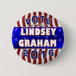 Lindsey Graham Republikaner 2016 Präsidenten-Wahl Button