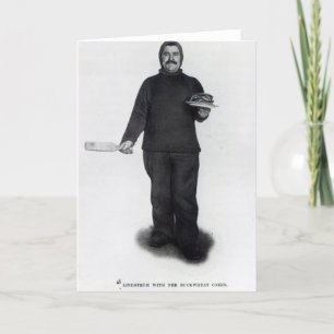 Lindstrom mit Buckweizenkuchen Karte