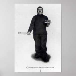 Lindstrom mit Buckweizenkuchen Poster