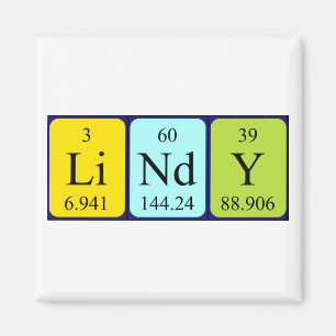 Lindy Periodenmagnet Magnet