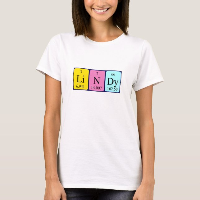 Lindy Periodenname Shirt (Vorderseite)