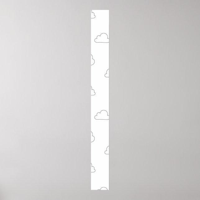 Line Art, Alabaster Pedestal-Zeichen Poster (Vorne)