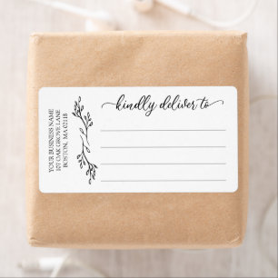 Line Art Greenery Business freundlich anbieten