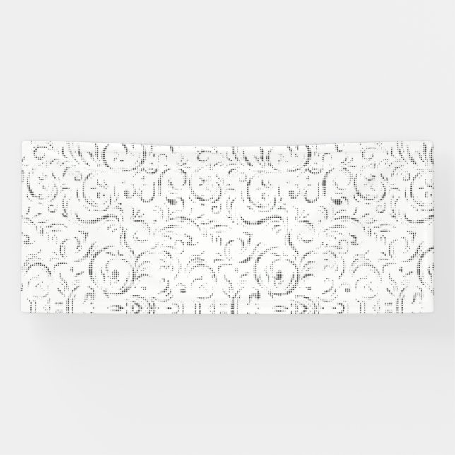 Line Art, Kangaroo, Ghost Banner (Horizontal)