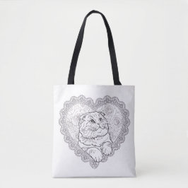 Line Art Ritual Collection Tragetasche