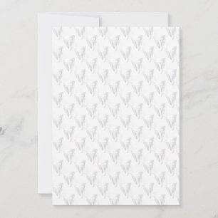 Line Art, Seashell, Harp Einladung
