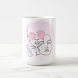 Line Art Tasse