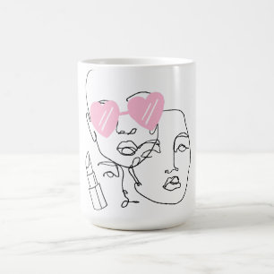 Line Art Tasse
